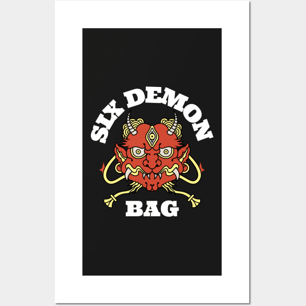 Six demon bag Wall Art by Popstarbowser